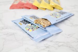 vegan bars action coconut and chia