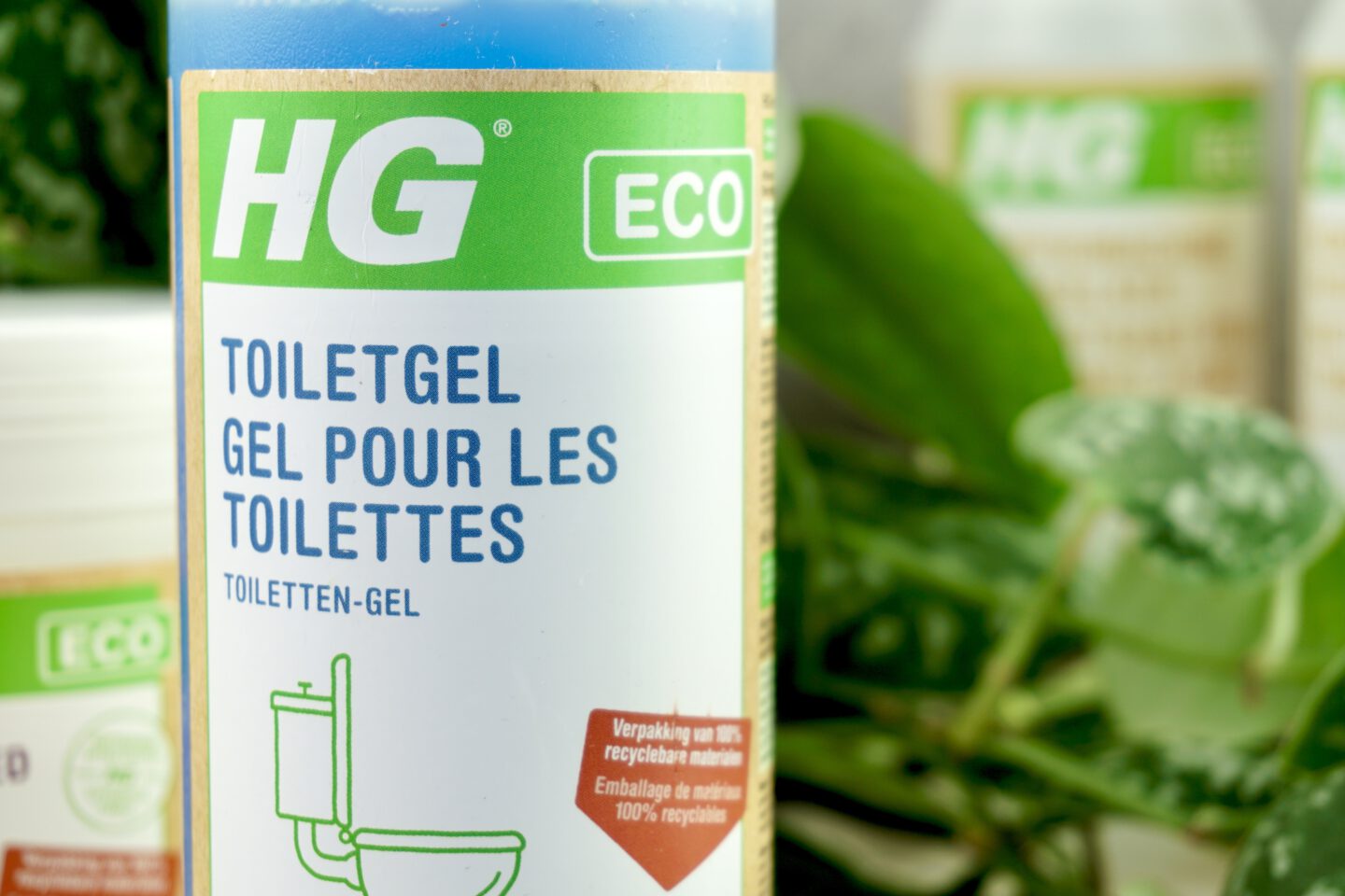 Ecologische schoonmaakmiddelen – toiletgel hg eco